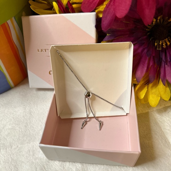 New Origami Owl “Let’s Celebrate” Bolo Infinity Symbol Bracelet In Gift Box - Picture 3 of 8